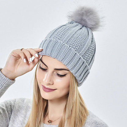Gorro de lana suave para controlar el encrespamiento y alisar el cabello