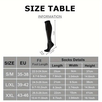 Calcetines Deportivos de Sujeción para Mujer, Calcetines de Running que Absorben la Humedad