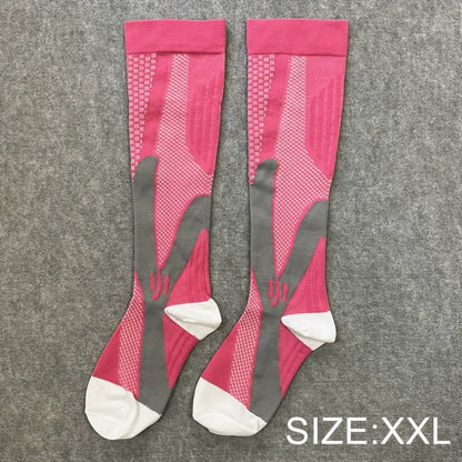Calcetines Deportivos de Sujeción para Mujer, Calcetines de Running que Absorben la Humedad