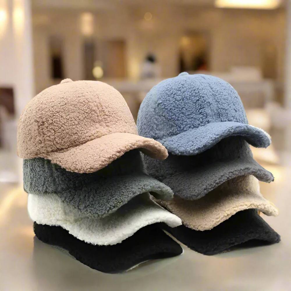 Gorro de lana polar cálido para hombres y mujeres