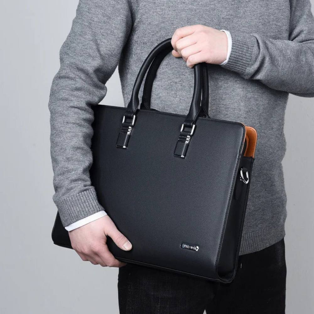 Bolso Mensajero Duradero para Portátil de Hombre 14-15 Pulgadas