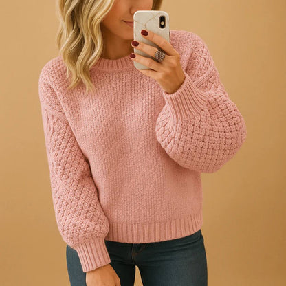 Suéter de Invierno Acogedor para Mujer, Suave y Ajustado