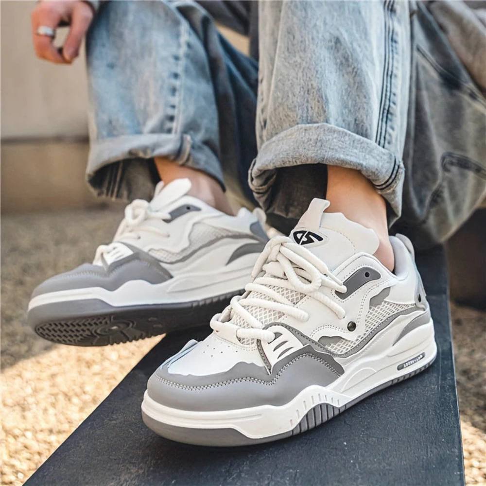 Zapatillas atrevidas de hombre, zapatos deportivos casuales de suela gruesa