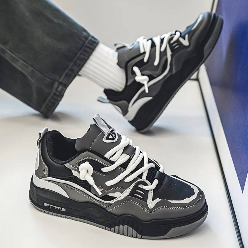 Zapatillas atrevidas de hombre, zapatos deportivos casuales de suela gruesa