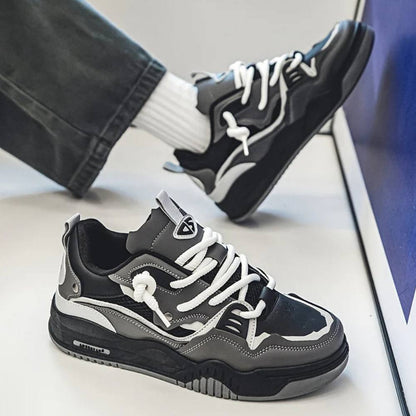 Zapatillas atrevidas de hombre, zapatos deportivos casuales de suela gruesa