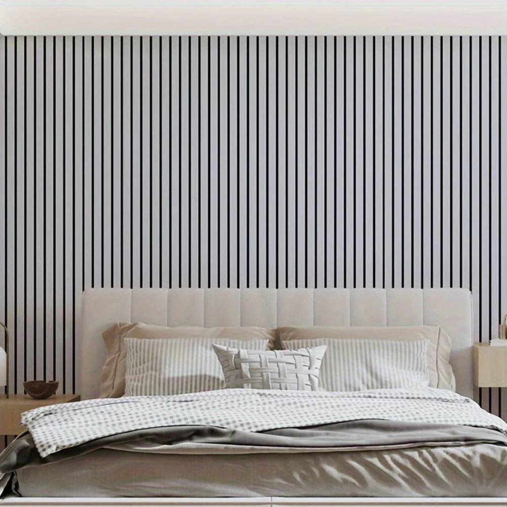 Paneles de pared de madera autoadhesivos con textura 3D