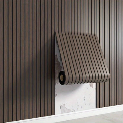 Paneles de pared de madera autoadhesivos con textura 3D