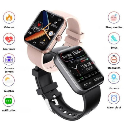 Smartwatch premium de seguimiento de actividad física, monitor de salud diario