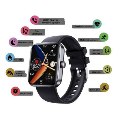 Smartwatch premium de seguimiento de actividad física, monitor de salud diario