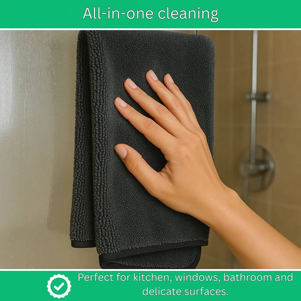 Paño de limpieza grande y suave, superabsorbente y resistente a las manchas