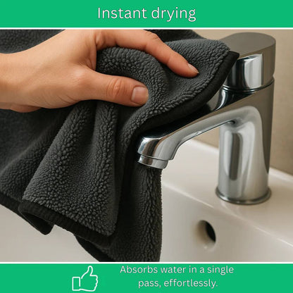 Paño de limpieza grande y suave, superabsorbente y resistente a las manchas