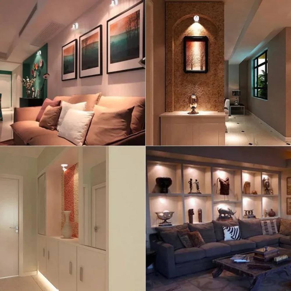 Foco LED Inalámbrico Brillante para Decoración del Hogar