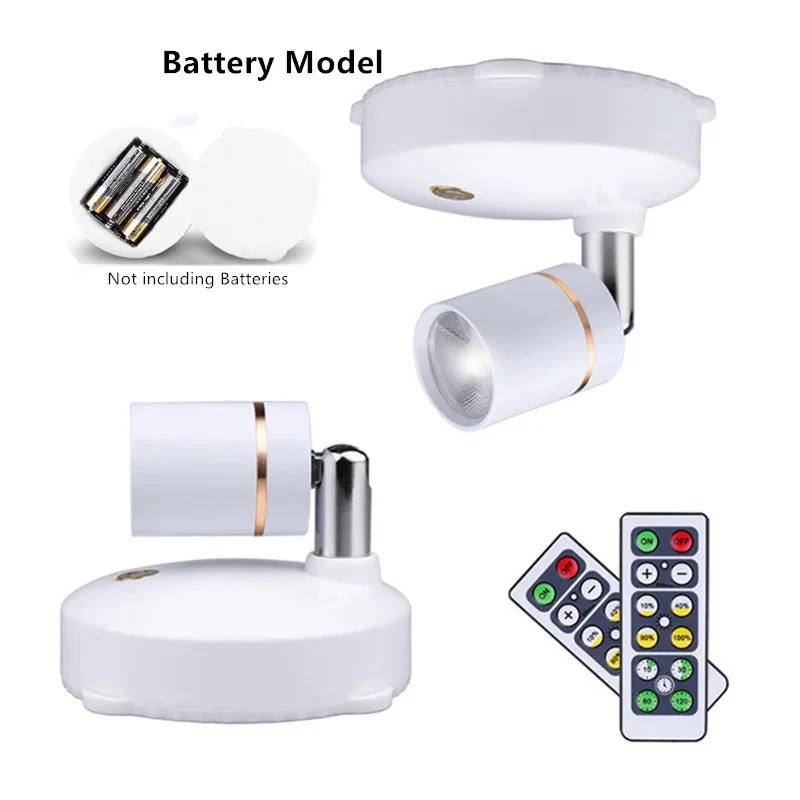 Foco LED Inalámbrico Brillante para Decoración del Hogar