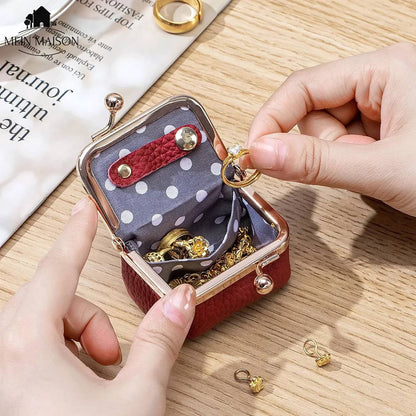 Estuche de viaje compacto para joyas