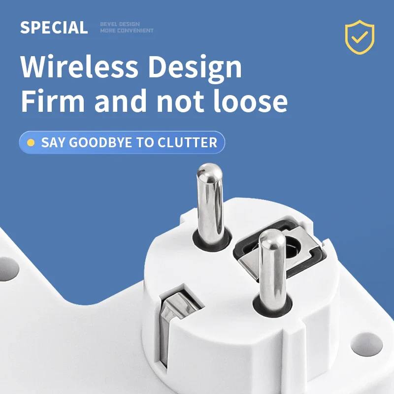 Regleta Protectora de Sobretensión Premium con USB y USB-C