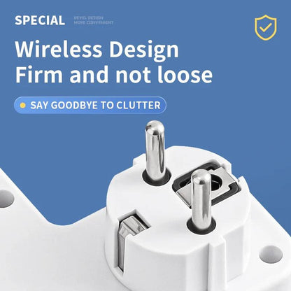 Regleta Protectora de Sobretensión Premium con USB y USB-C
