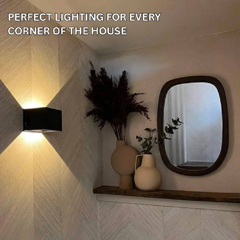 Elegante lámpara de pared LED inalámbrica