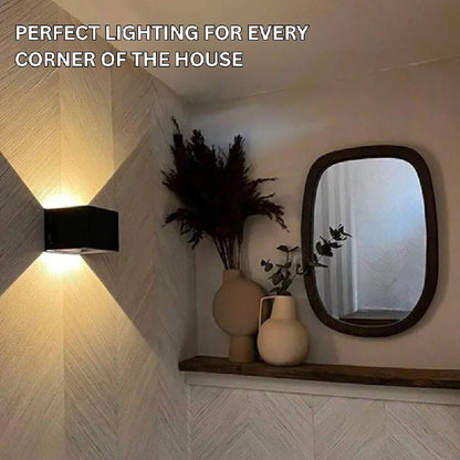 Elegante lámpara de pared LED inalámbrica