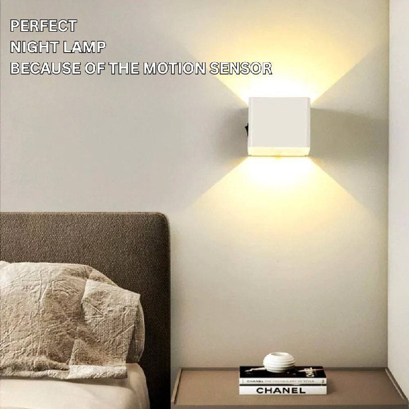 Elegante lámpara de pared LED inalámbrica