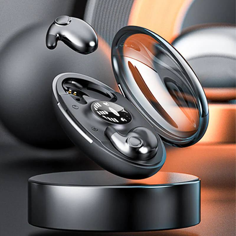 Auriculares finos para dormir con cancelación de ruido y batería de larga duración