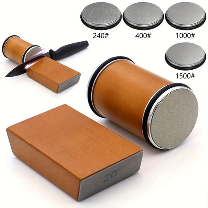 Kit de afilado de cuchillos premium con ángulos ajustables
