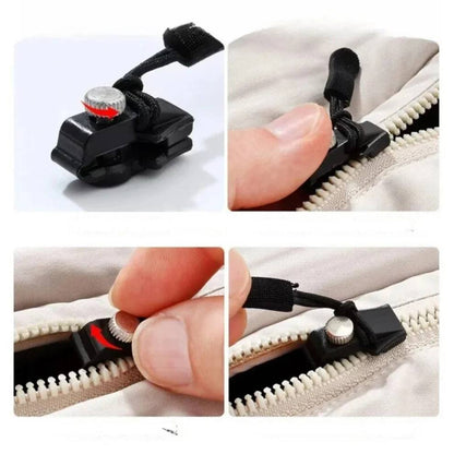 Kit de reparación de cremalleras Quick Fix, 6 piezas