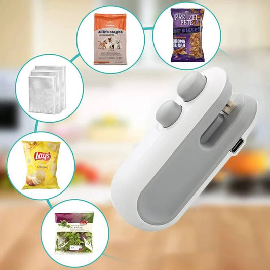 Space Saving 2 in 1 Food Saver Machine - Ortekor