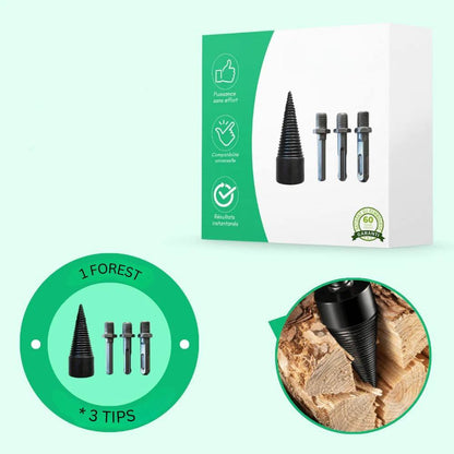 Broca Hendidora de Troncos de Servicio Pesado