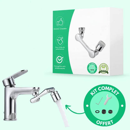 Aireador de grifo giratorio con boquilla de ahorro de agua