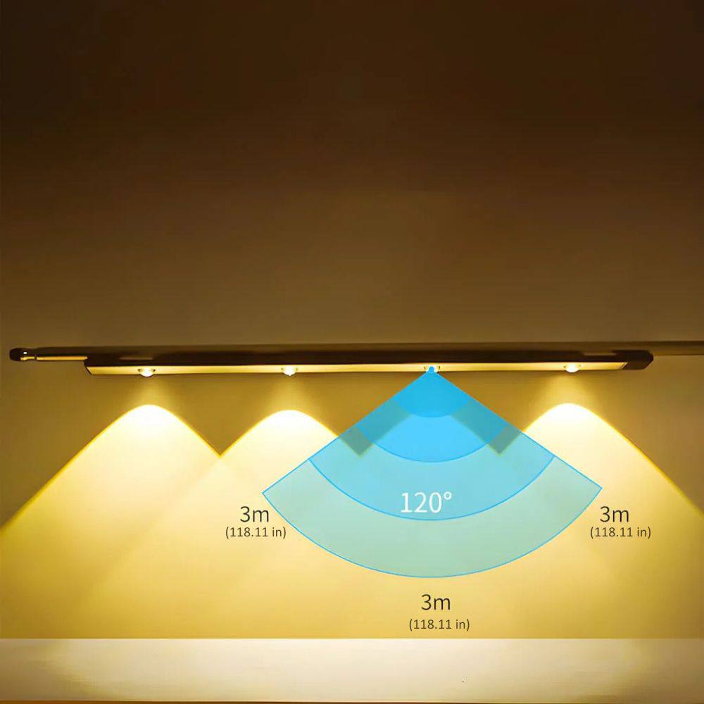 Luz nocturna LED con sensor de movimiento inteligente