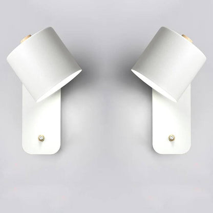Elegante aplique de dormitorio LED con interruptor de encendido/apagado