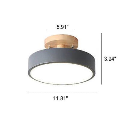 Lámpara de techo LED de color brillante y ajustable