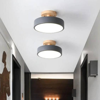 Lámpara de techo LED de color brillante y ajustable