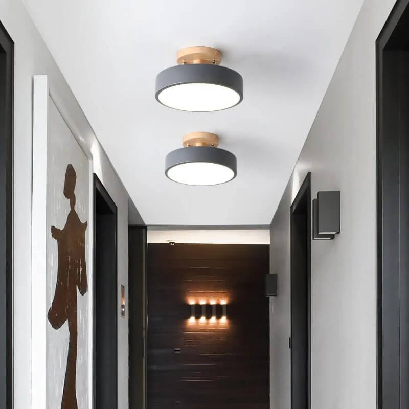 Lámpara de techo LED de color brillante y ajustable