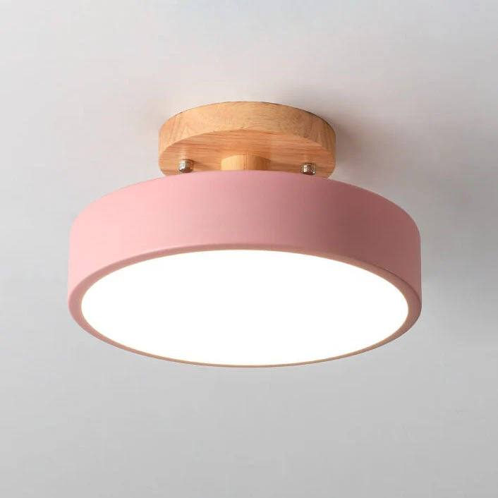 Lámpara de techo LED de color brillante y ajustable