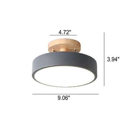 Lámpara de techo LED de color brillante y ajustable