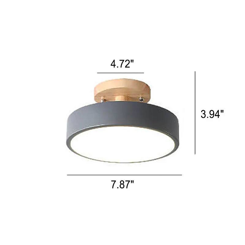 Lámpara de techo LED de color brillante y ajustable