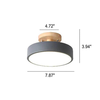 Lámpara de techo LED de color brillante y ajustable