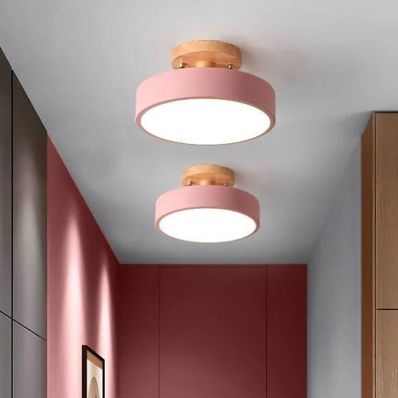 Lámpara de techo LED de color brillante y ajustable