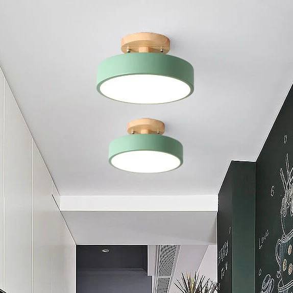 Lámpara de techo LED de color brillante y ajustable
