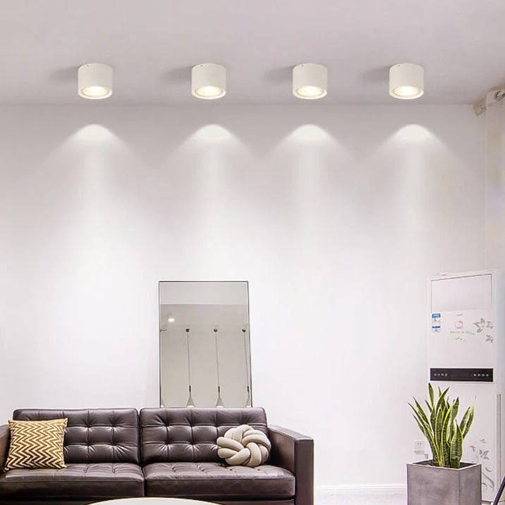 Foco empotrable LED de interior brillante y ajustable