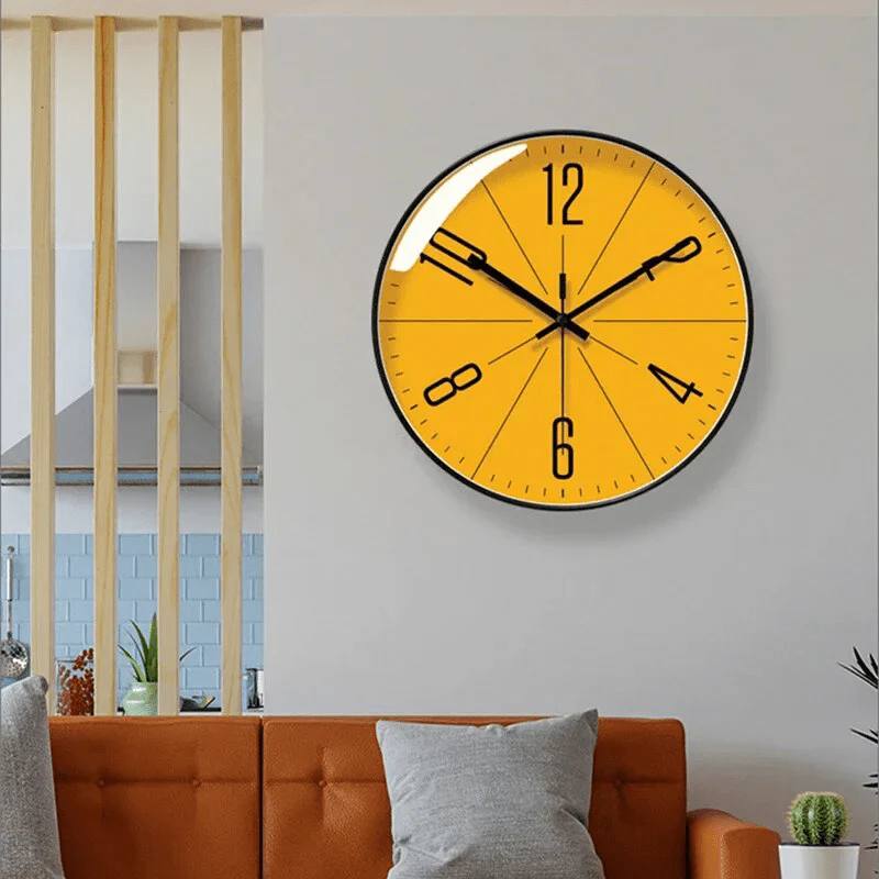 Sencillo Reloj de Madera Escandinavo