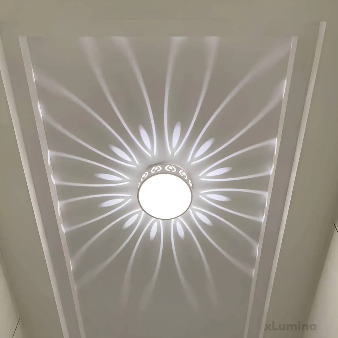 Lámpara de techo LED brillante para interior y exterior