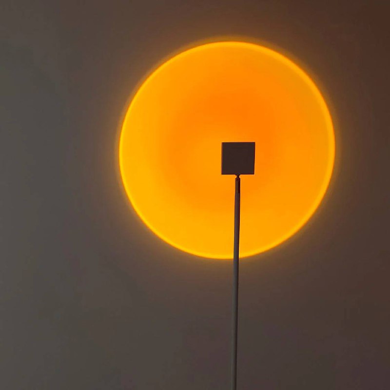 Sleek LED Floor Lamp with Ambient Glow Effect - Ortekor