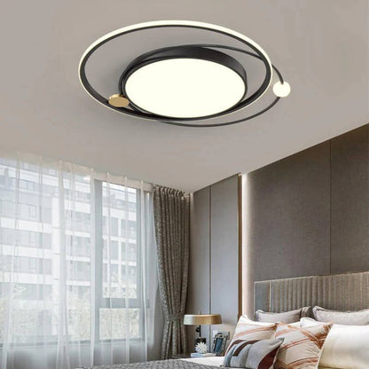 Lámpara de techo LED empotrada simple