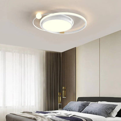Lámpara de techo LED empotrada simple
