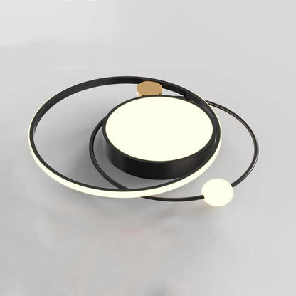 Lámpara de techo LED empotrada simple