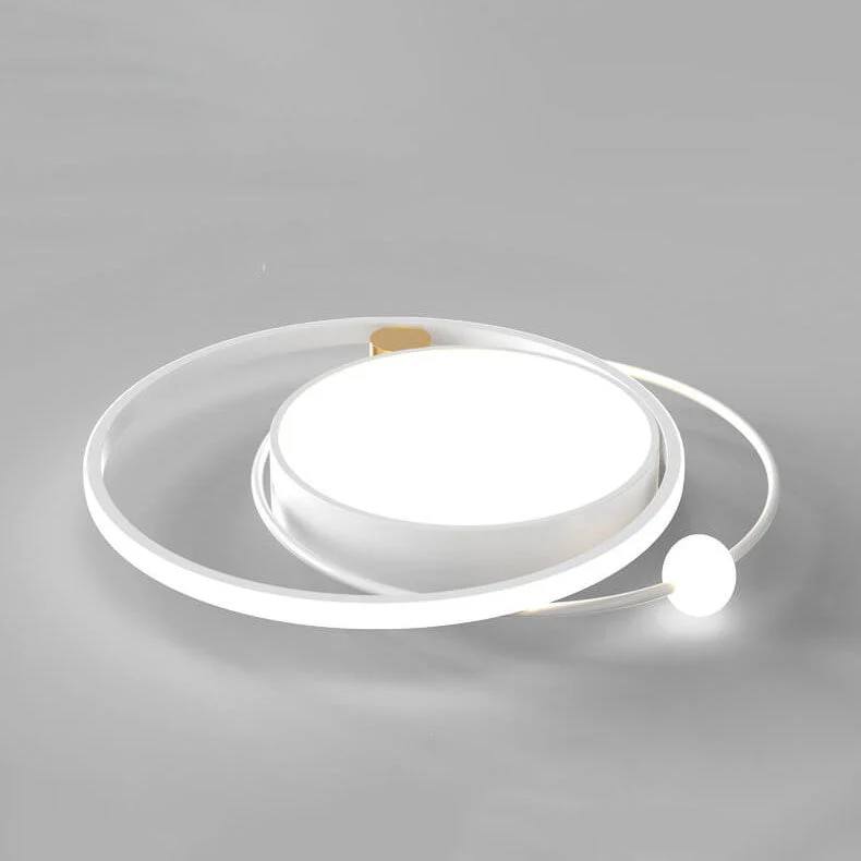 Lámpara de techo LED empotrada simple