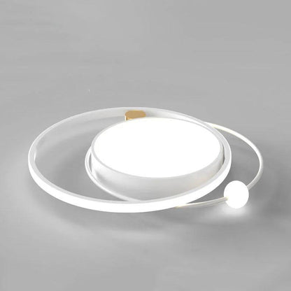 Lámpara de techo LED empotrada simple