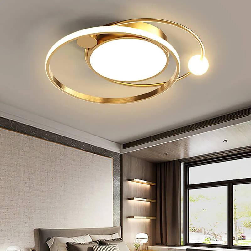 Lámpara de techo LED empotrada simple